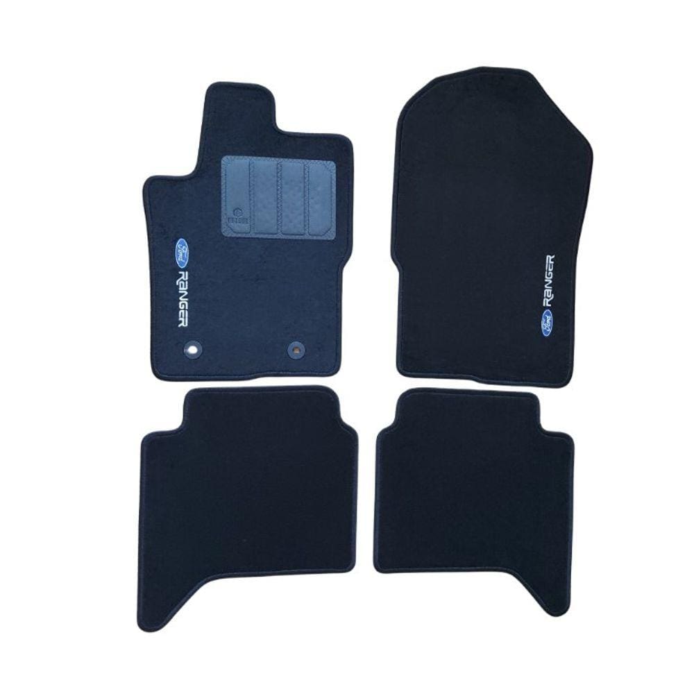 Tapete Carpete 6Mm Ford Ranger Cabine Dupla 2024 2025