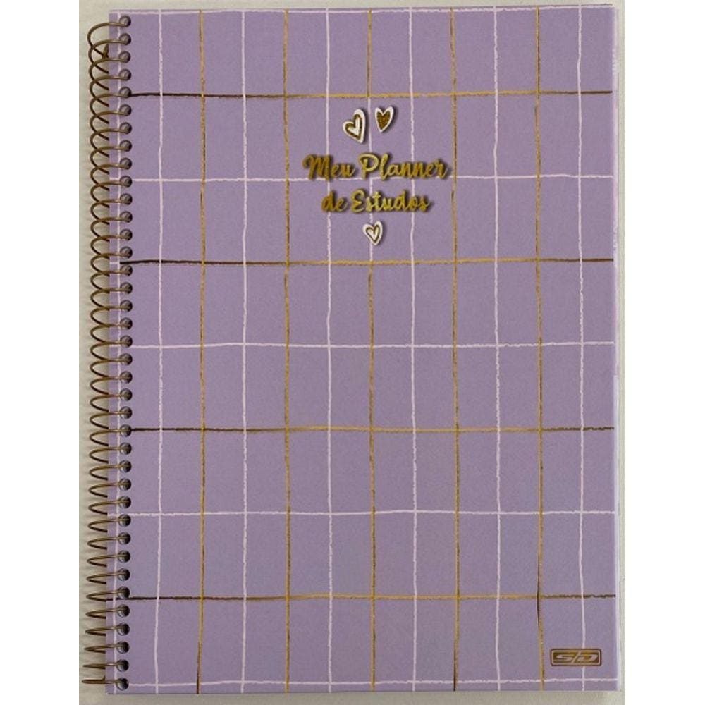 Planner Permanente de Estudo EspiralCom 84 Fls SD