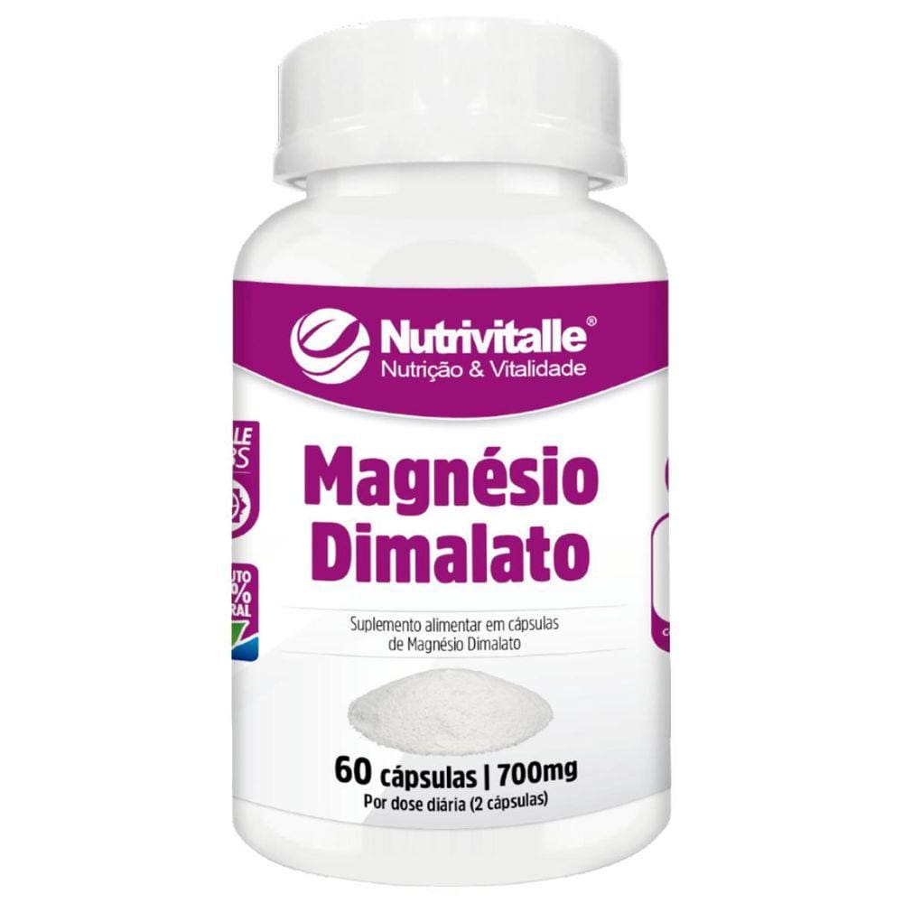 Magnesio Dimalato 700Mg 60 Capsulas Nutrivitalle