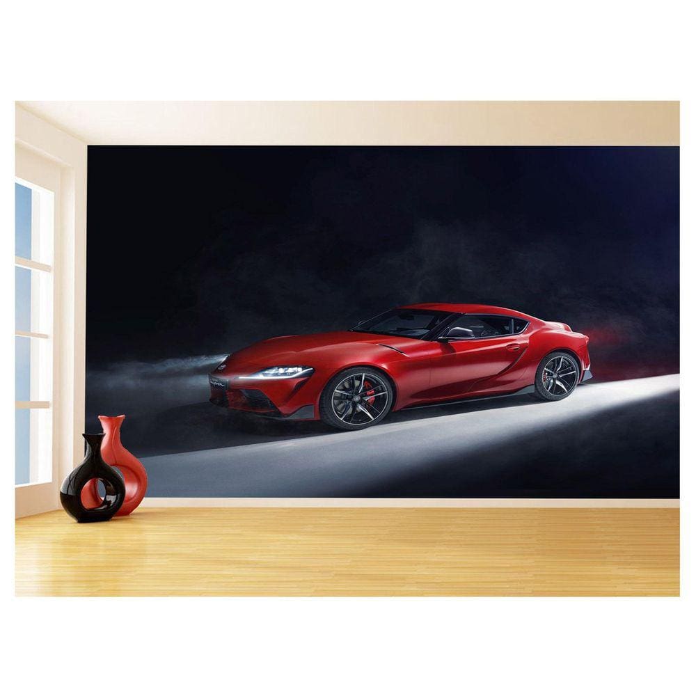 Papel De Parede 3D Carro Toyota Supra Mk5 Jdm 3,5M Car351
