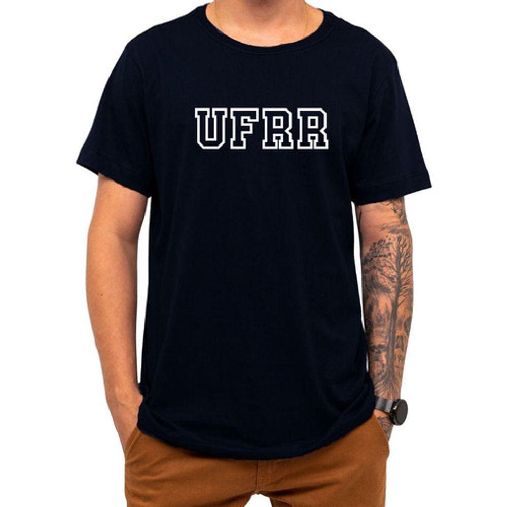 Camiseta Faculdade Ufrr Universidade Federal Roraima Estampa