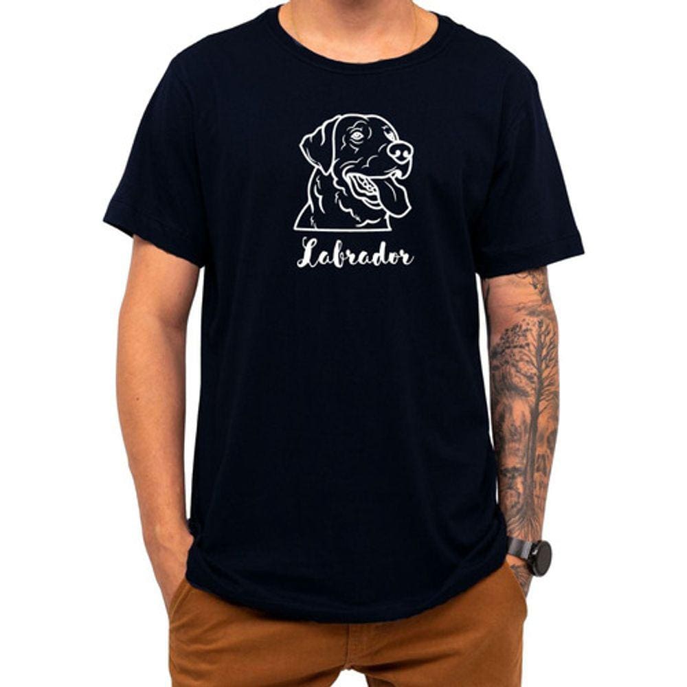 Camiseta Pet Labrador Retriever Cachorro Cão Raça Presente