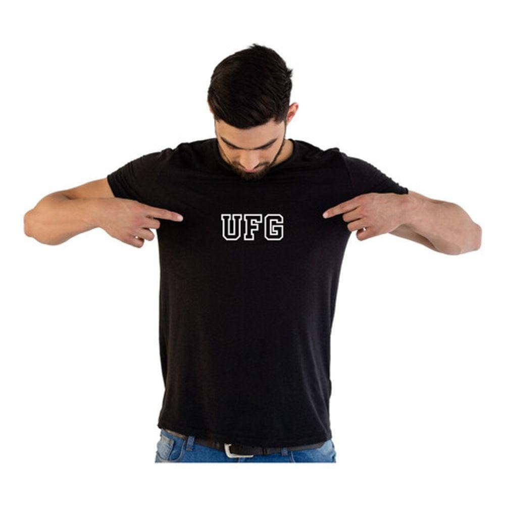 Camiseta Faculdade Ufg Universidade Federal De Goiás Estampa