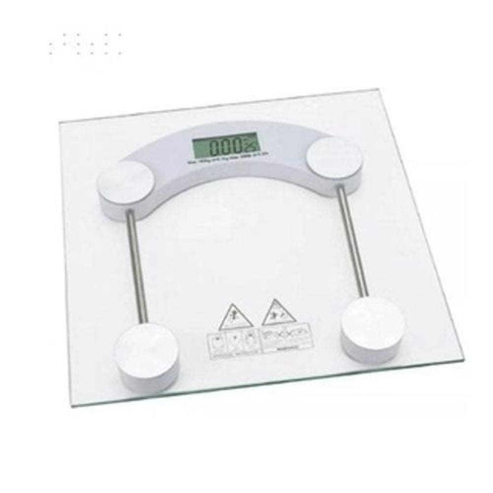 Balança Digital Vidro 180Kg Corporal Bioimpedância Banheiro