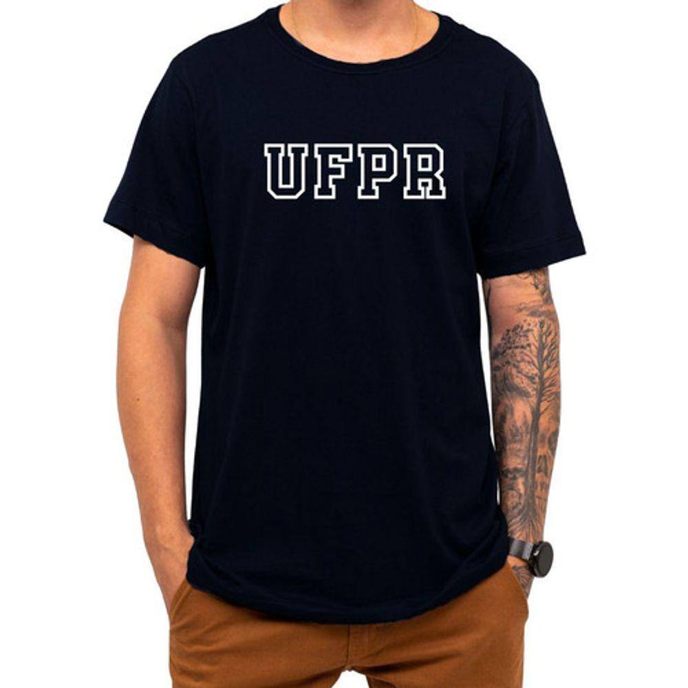 Camiseta Faculdade Ufpr Universidade Federal Paraná Estampa