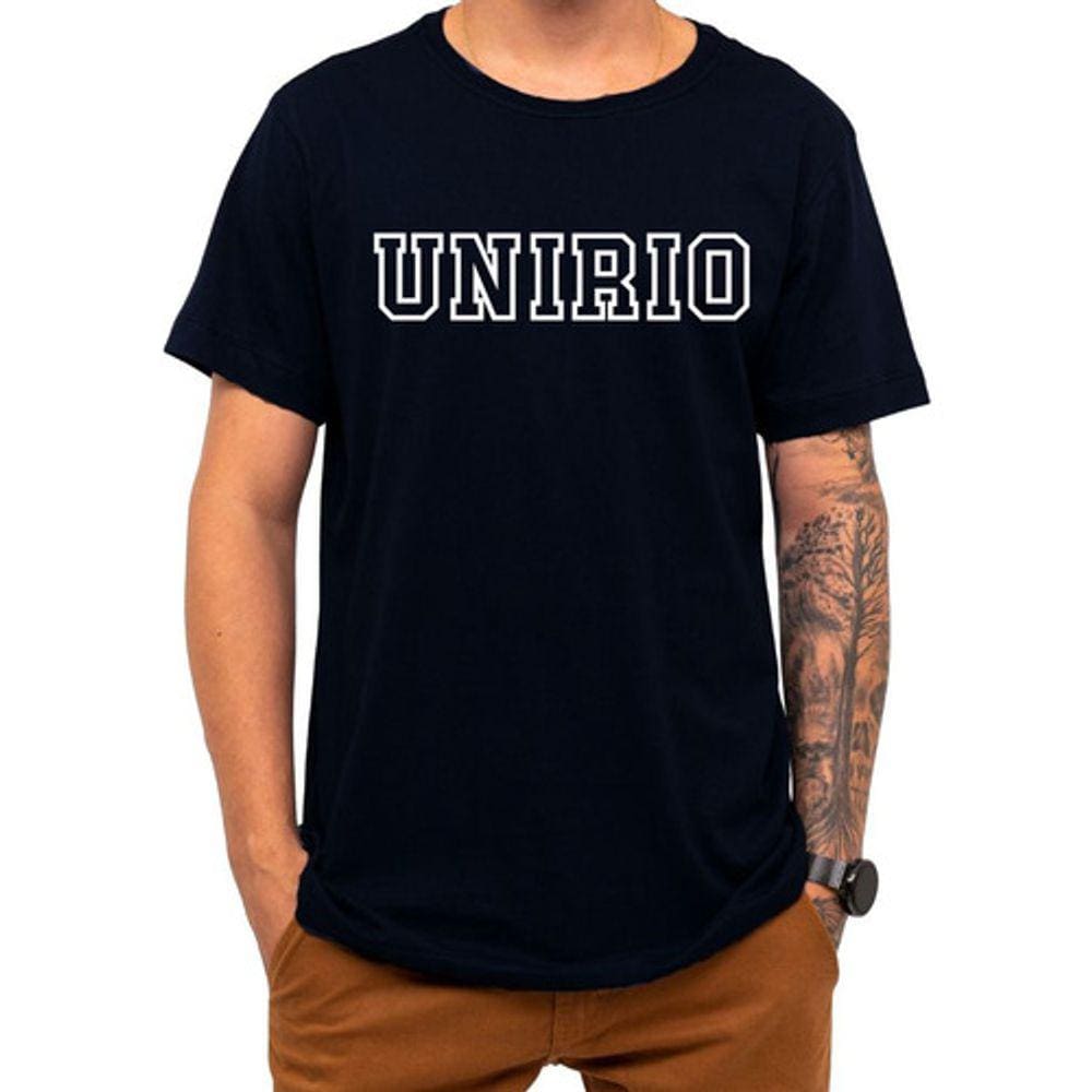 Camiseta Faculdade Unirio Universidade Federal Do Estado Rj