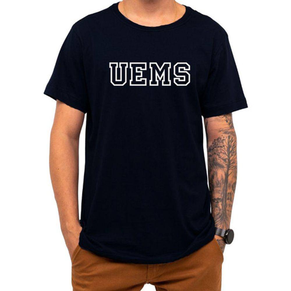 Camiseta Faculdade Uems Universidade Estadual Mato Groso Sul