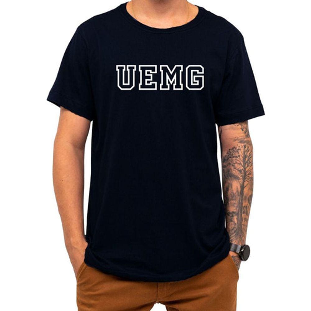 Camiseta Faculdade Uemg Universidade Estadual Minas Gerais