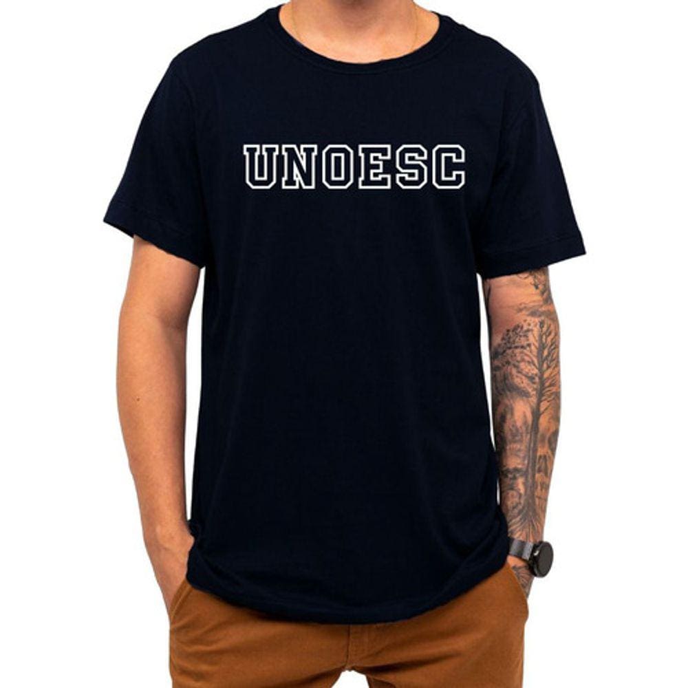 Camiseta Faculdade Unoesc Universidade Oeste Santa Catarina