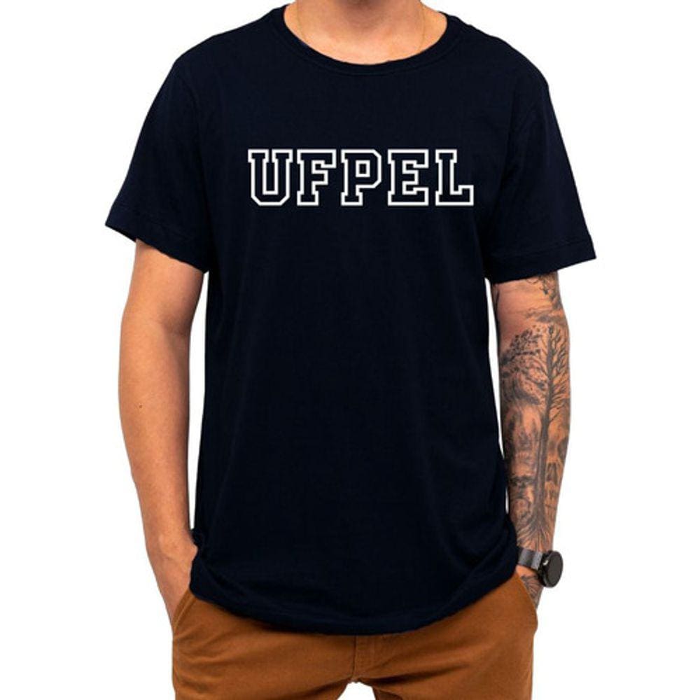 Camiseta Faculdade Ufpel Universidade Federal De Pelotas Rs