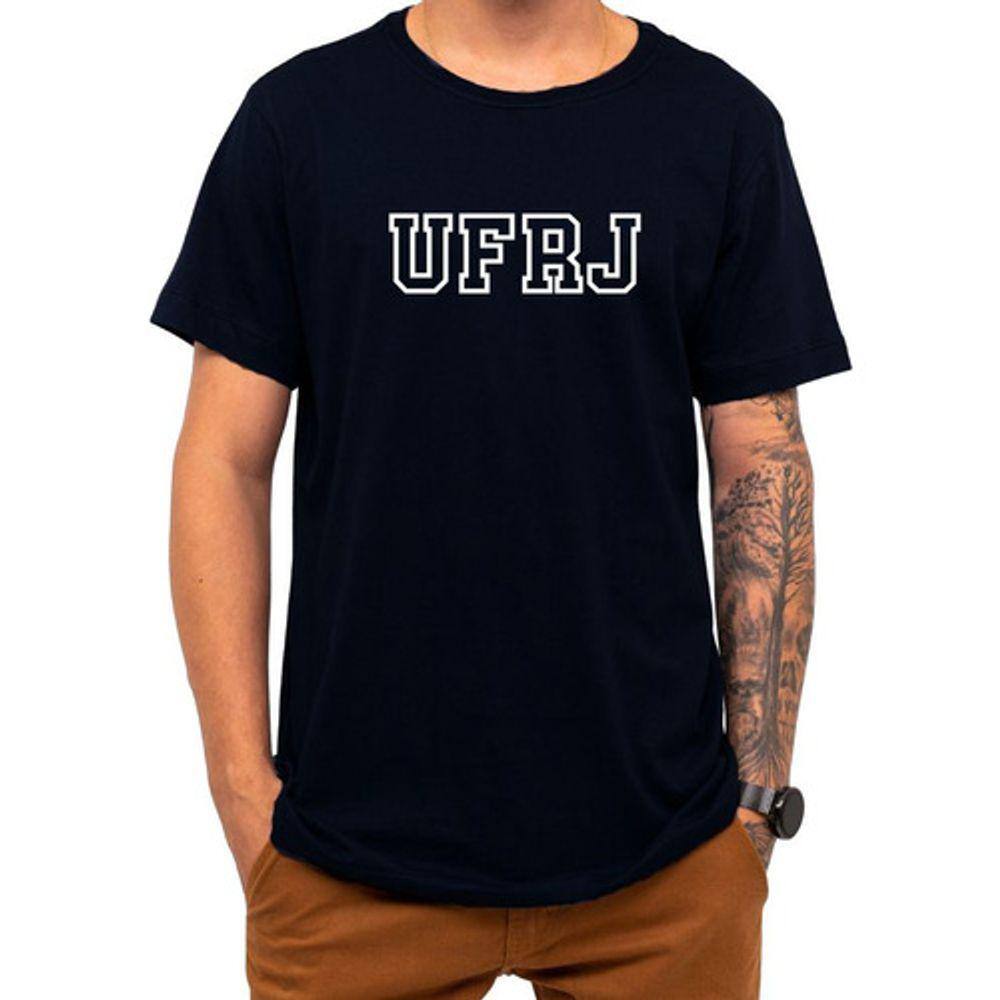 Camiseta Faculdade Ufrj Universidade Federal Rio De Janeiro