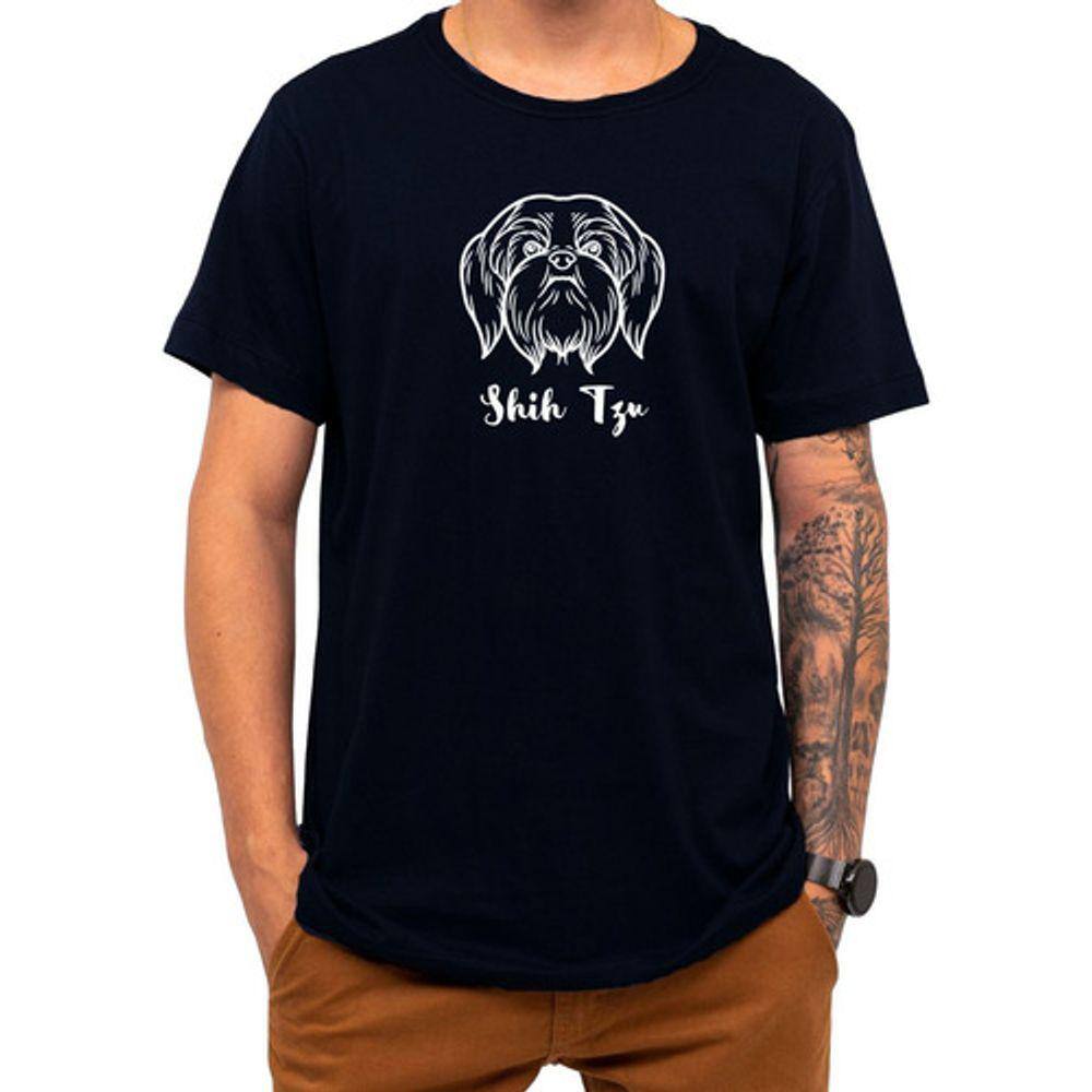 Camiseta Pet Shih Tzu Lhasa Apso Cachorro Cão Raça Presente