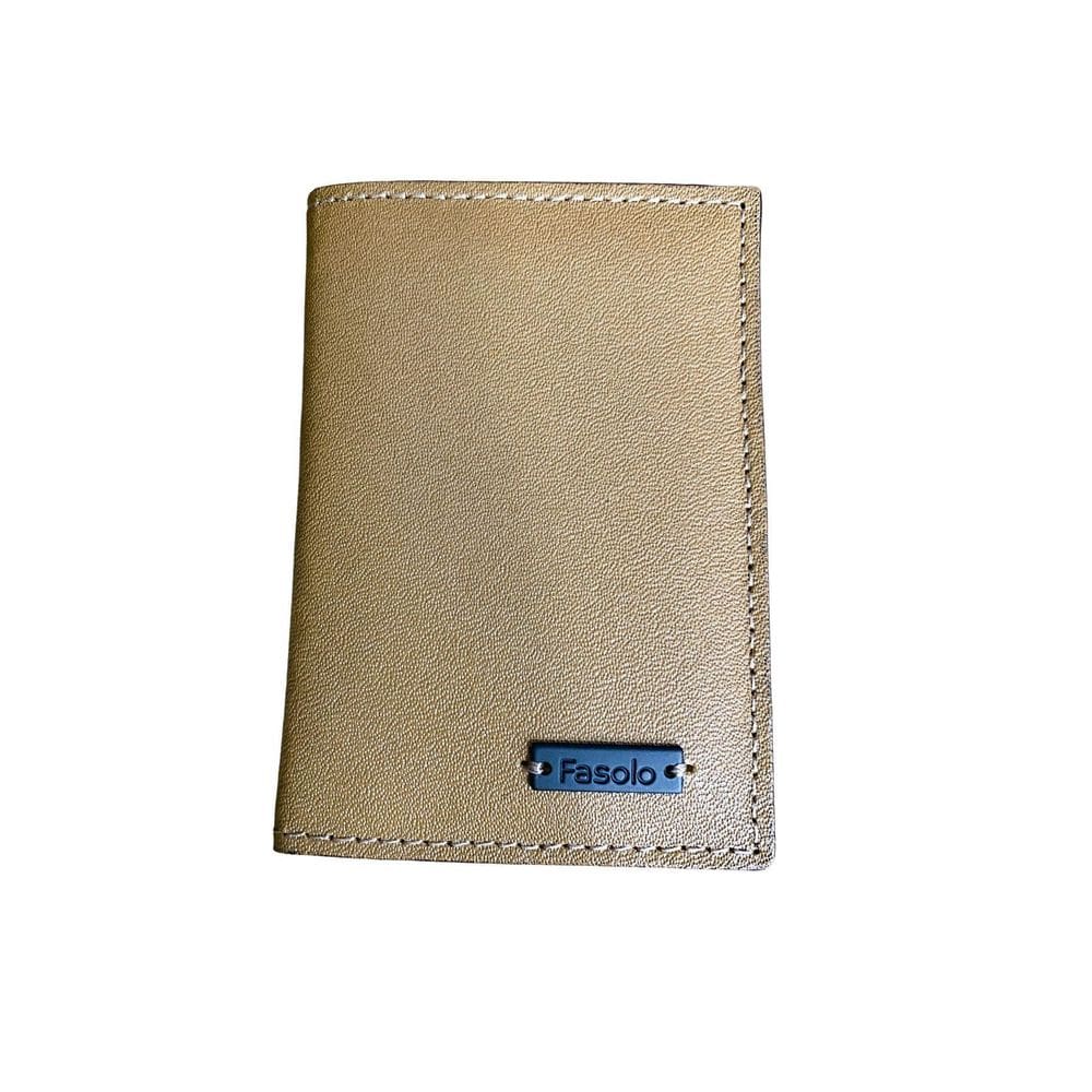 Porta Cartão Couro Pequena Fasolo K800148 Conhaque