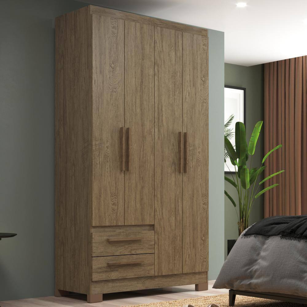 Guarda-Roupa 4 Portas 2 Gavetas Rp2422 Decibal