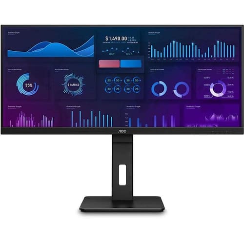 Monitor AOC 34" Ultrawide IPS Base | Extra