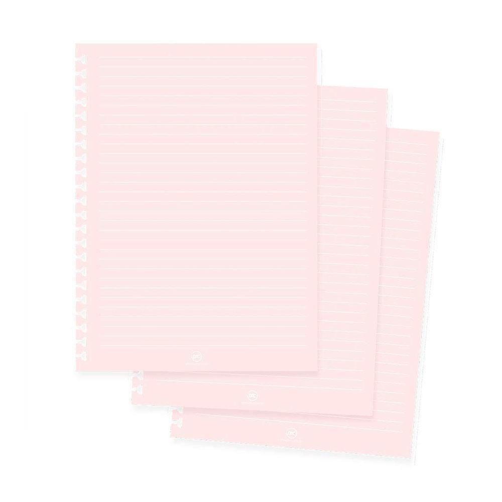 Refil Folhas Para Caderno Smart Colegial 48Fls Rosa Dac