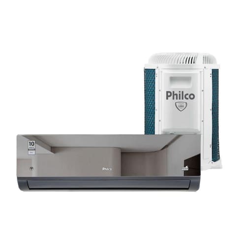 Ar Condicionado Split Inverter Philco Espelhado 9000 BTUs Quente e Frio PAC9000IQFM15E 220V - 220V