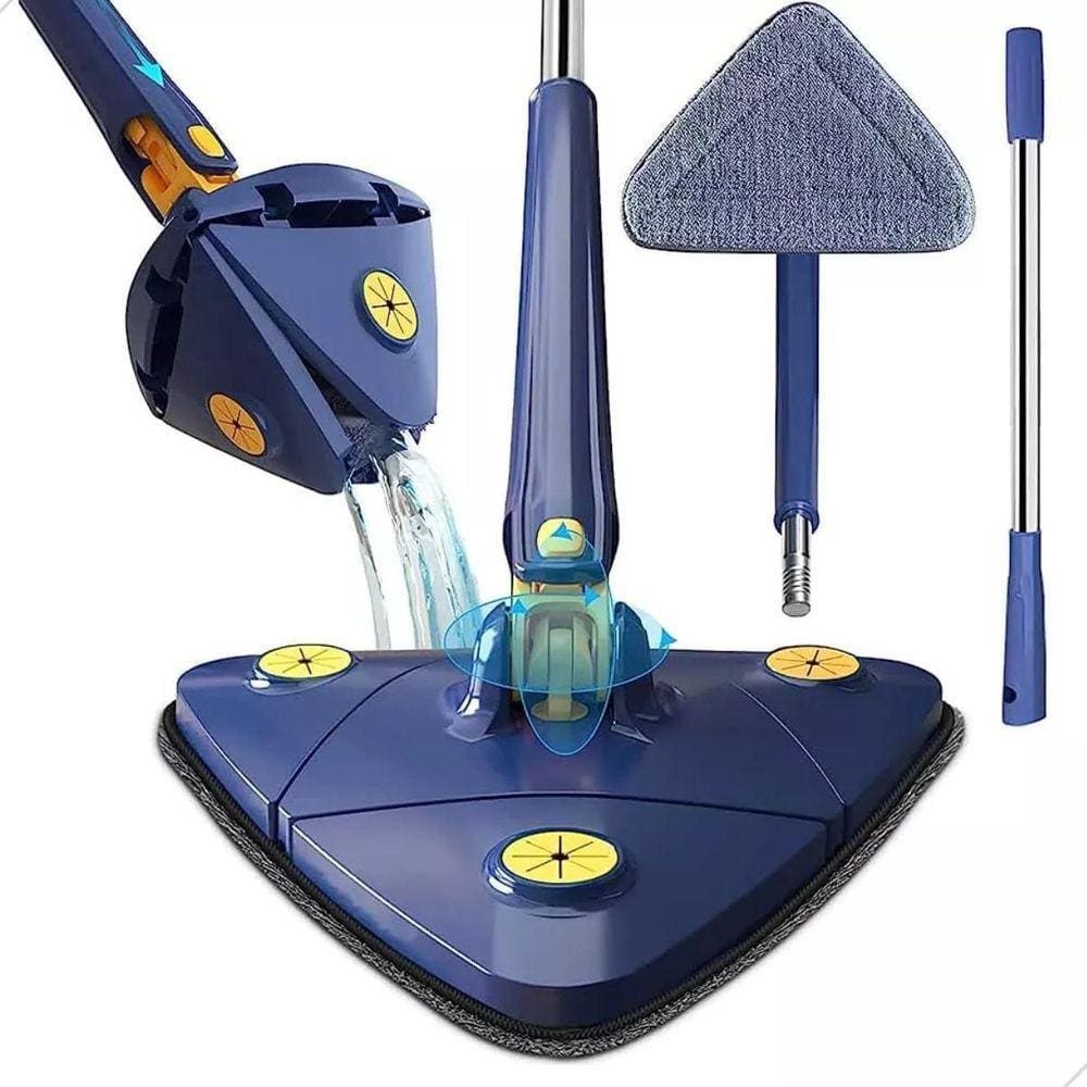 Mop Genérica 360 Swivel Adjustable Cleaning Mop Azul Celeste