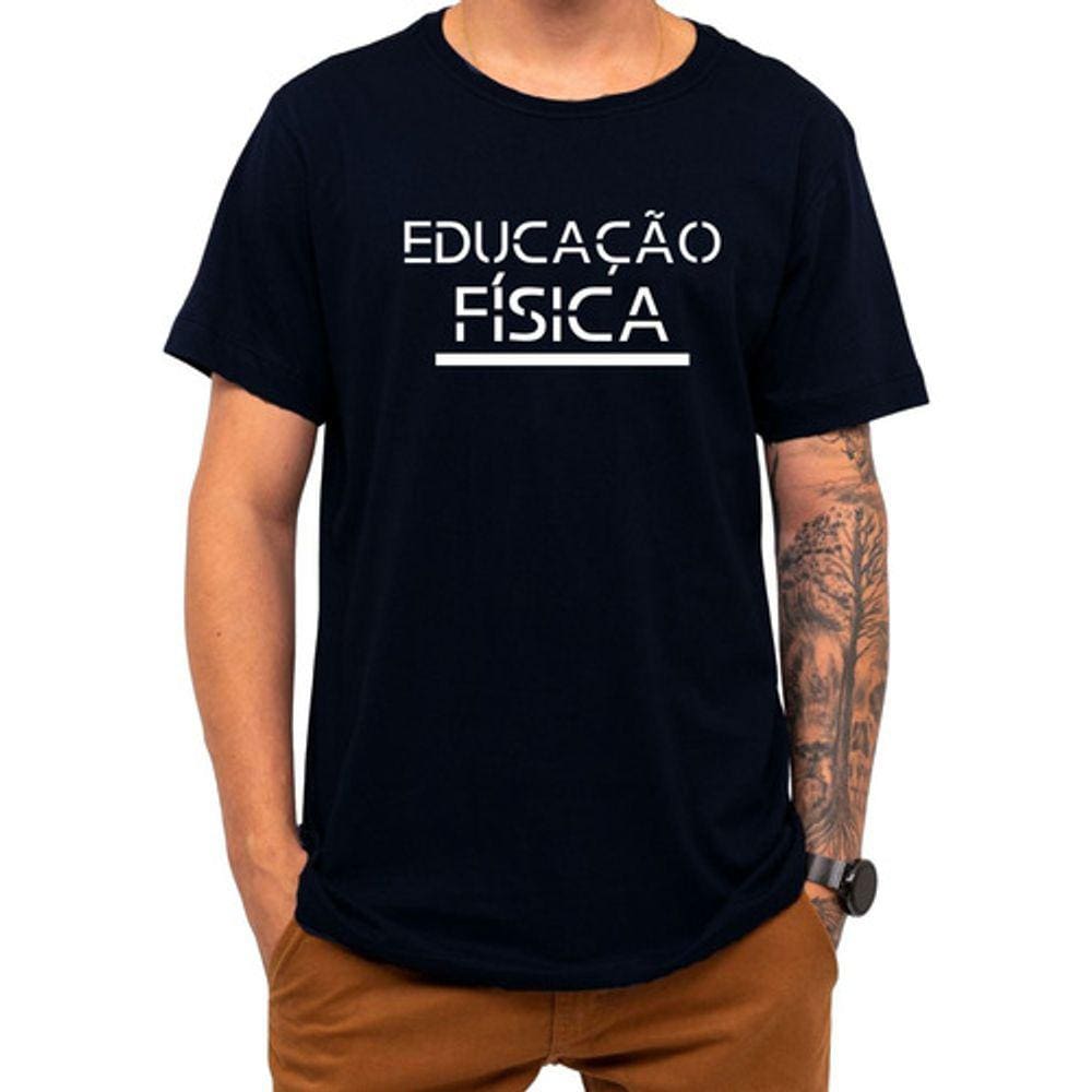 Camiseta Faculdade Educação Física Universidade 100% Algodão