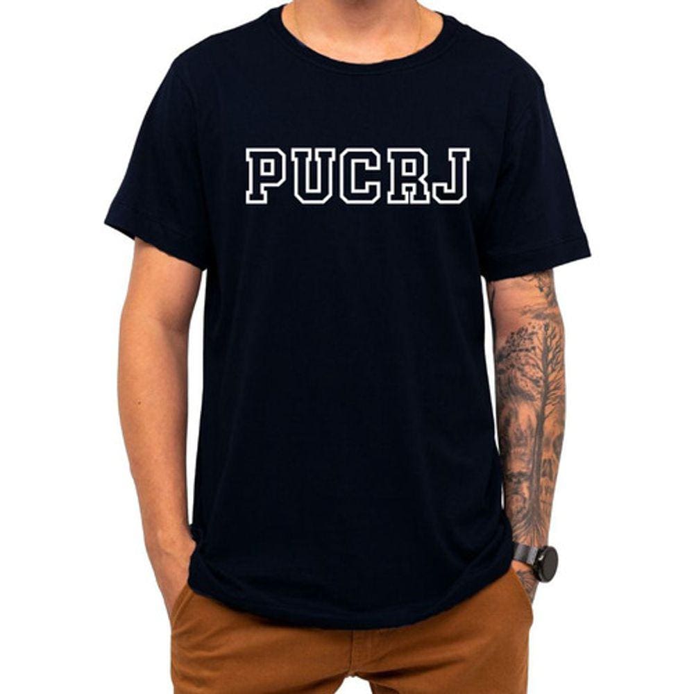 Camiseta Faculdade Pucrio Pontifícia Universidade Católica
