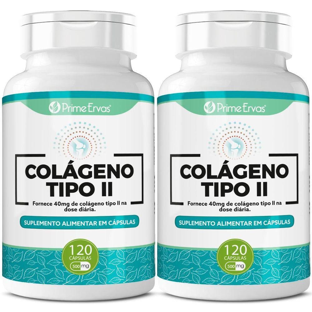 Kit 2 Colágeno Tipo 2 Tipo Il Saúde Das Articulações 120Cáps