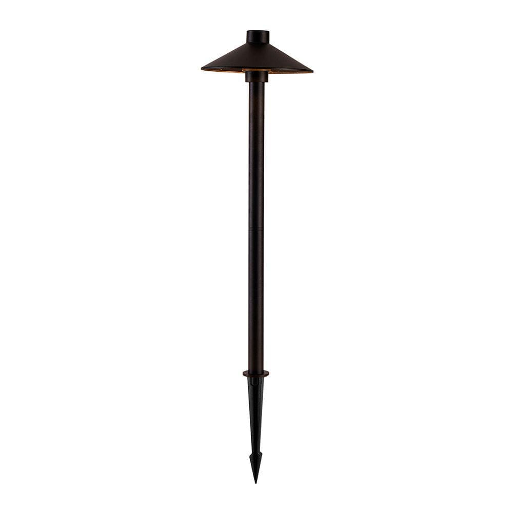 Luminária de Jardim Nordecor Kita 6485 Led 5W Bivolt Preto 3000K Luz Amarela