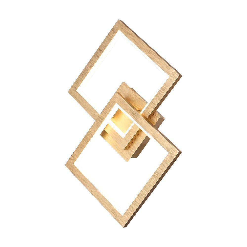 Arandela Nitrolux LA-002A Dourada Led Bivolt