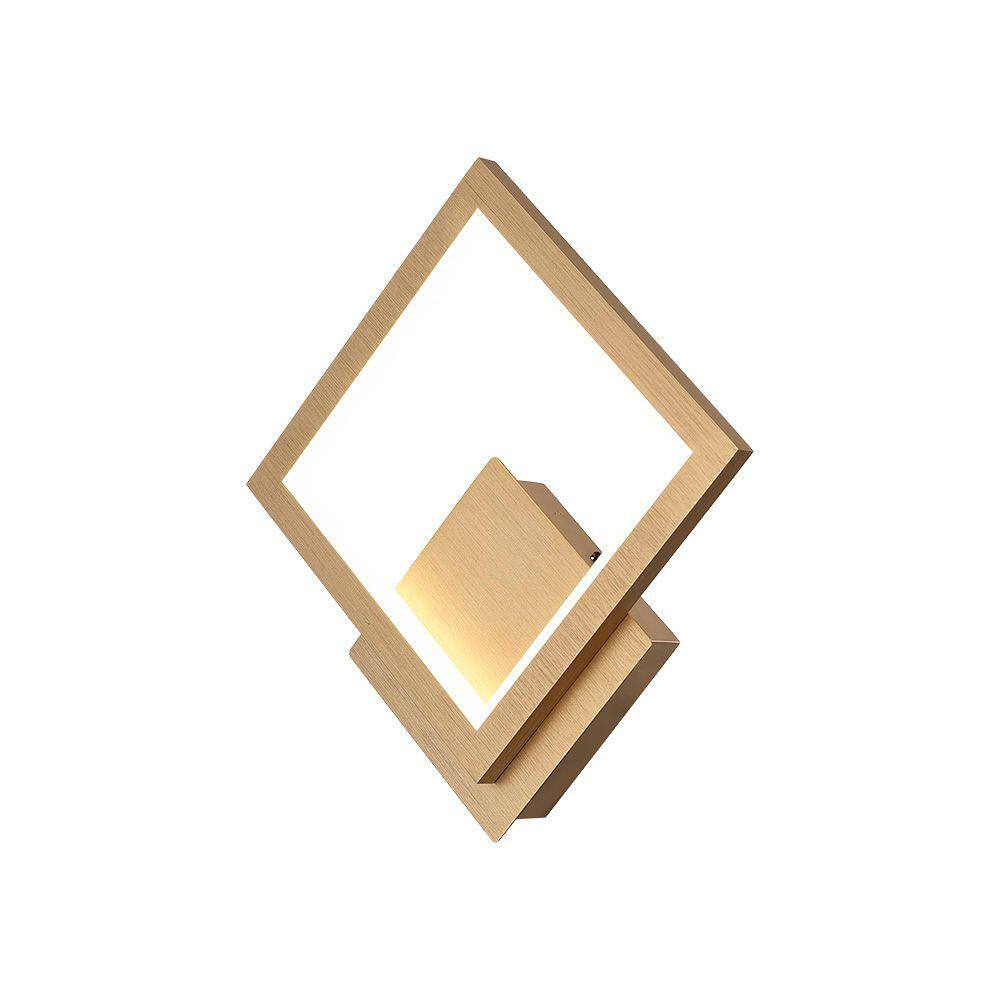 Arandela Nitrolux LA-001A Dourada Led Bivolt