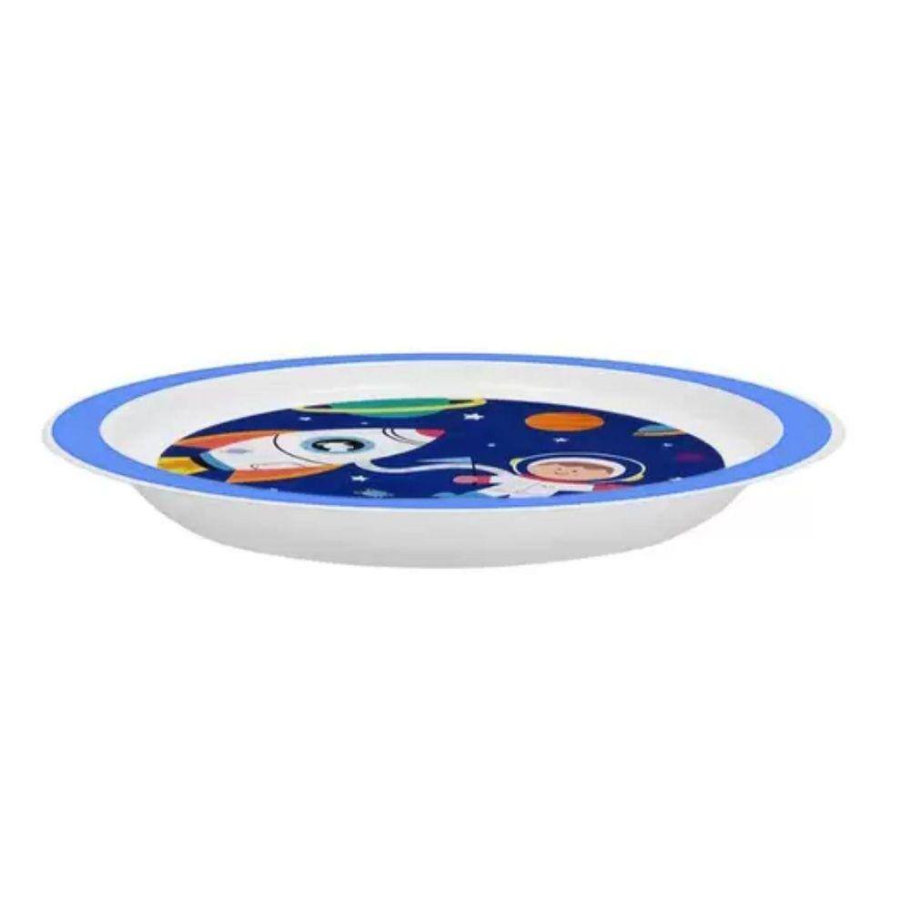 Pratinho Raso Infantil Aventuras Astronauta Buba