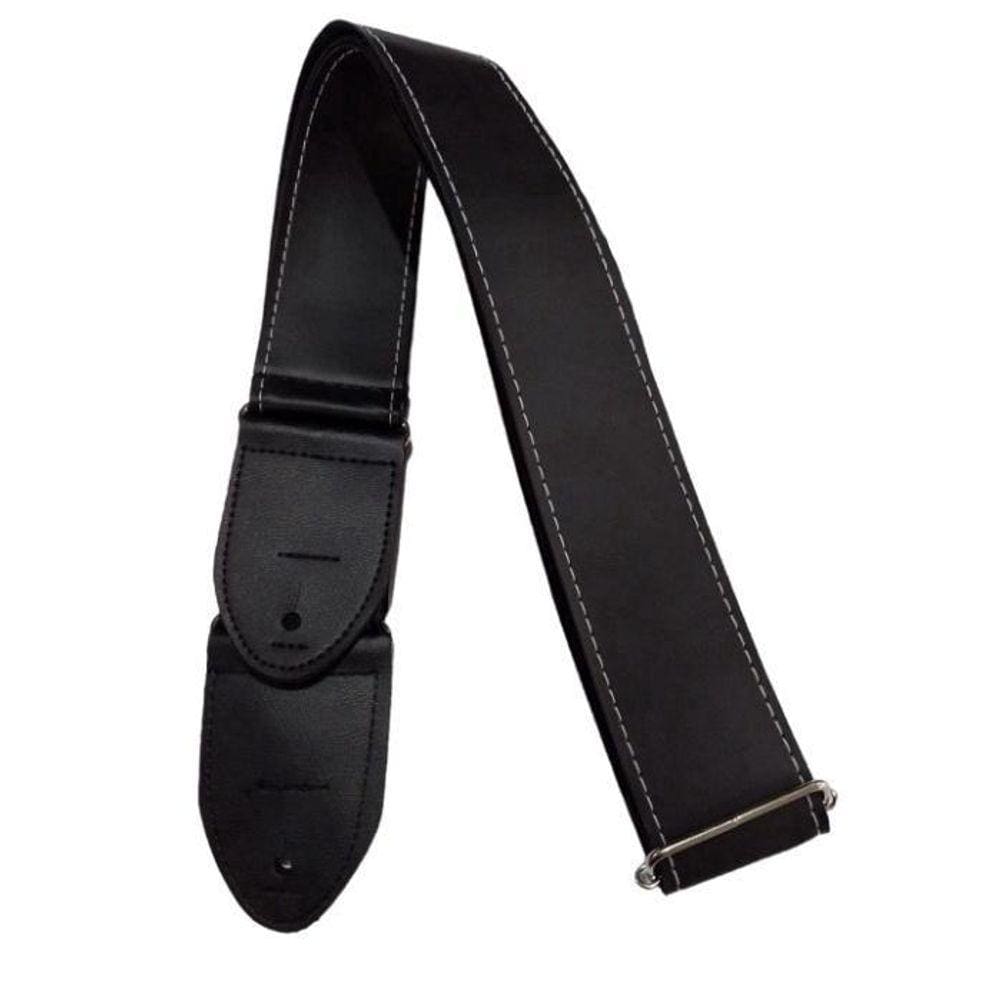 Correia Material Sintético 7Cm Lisa Violão, Guitarra, Baixo