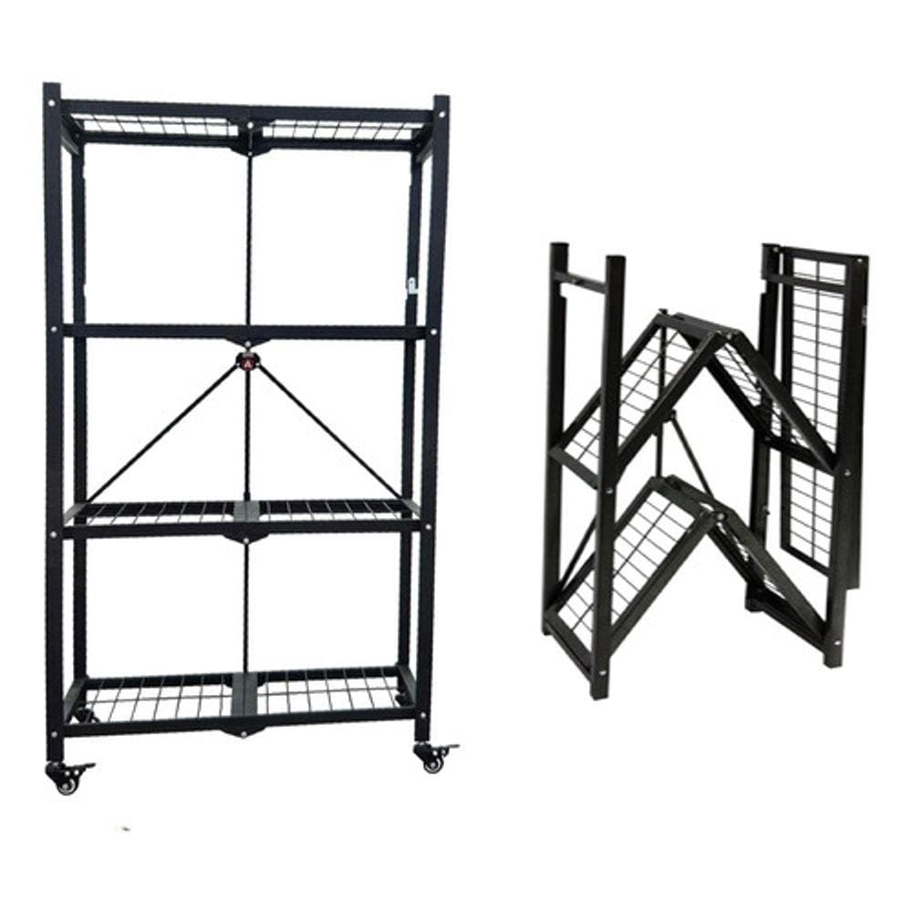 Estante Dobrável Organizadora Multiuso Rodas 159x91x53cm
