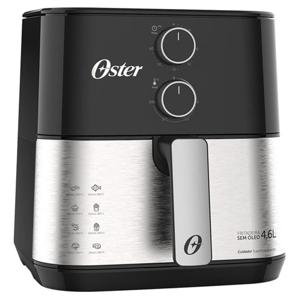 Fritadeira Sem Óleo Air Fryer Gigante 4,6 Litros 127v Oster