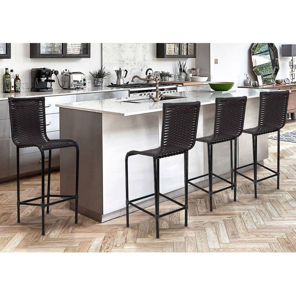 4 Banquetas Em Artesanal Diplomata