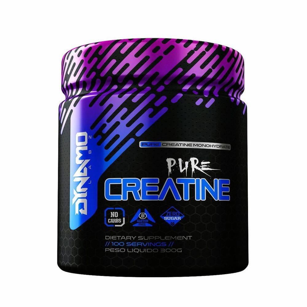 Creatina 100% Pura Com Qr Code E Laudo 100% Pura Dynamo Labz
