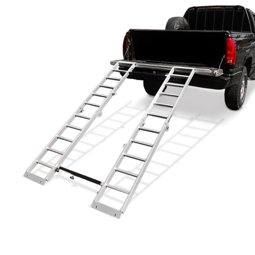 Rampa Para Quadriciclo 800kg Universal Aço Carbono Cinza Gtnox