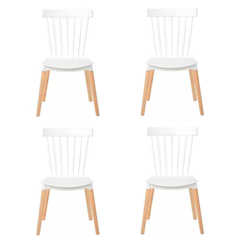 Cadeira para Sala de Jantar Windsor Pp Branco