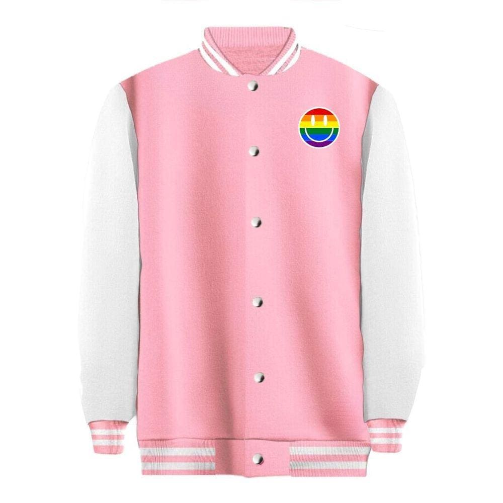 Jaqueta Colegial Moletom Masculina Feminina LGBT sem Bolso