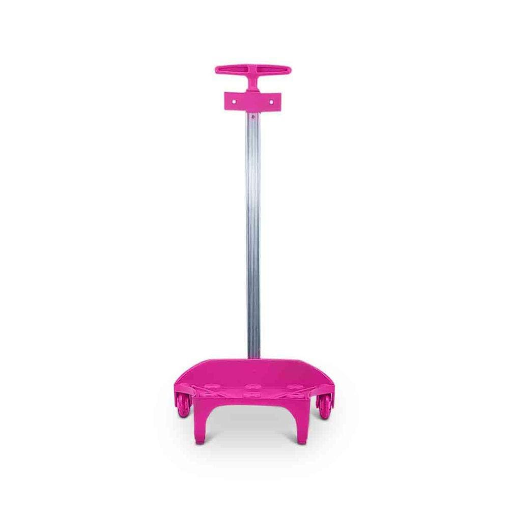 Suporte carrinho avulso mochila mala 1 T haste aluminio 45cm
