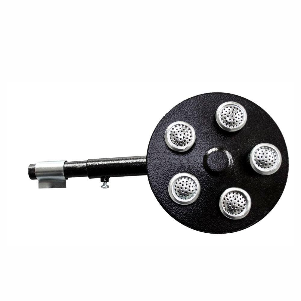 Queimador Industrial Curto Para Fogão Regulável 6 A 13cm Roa