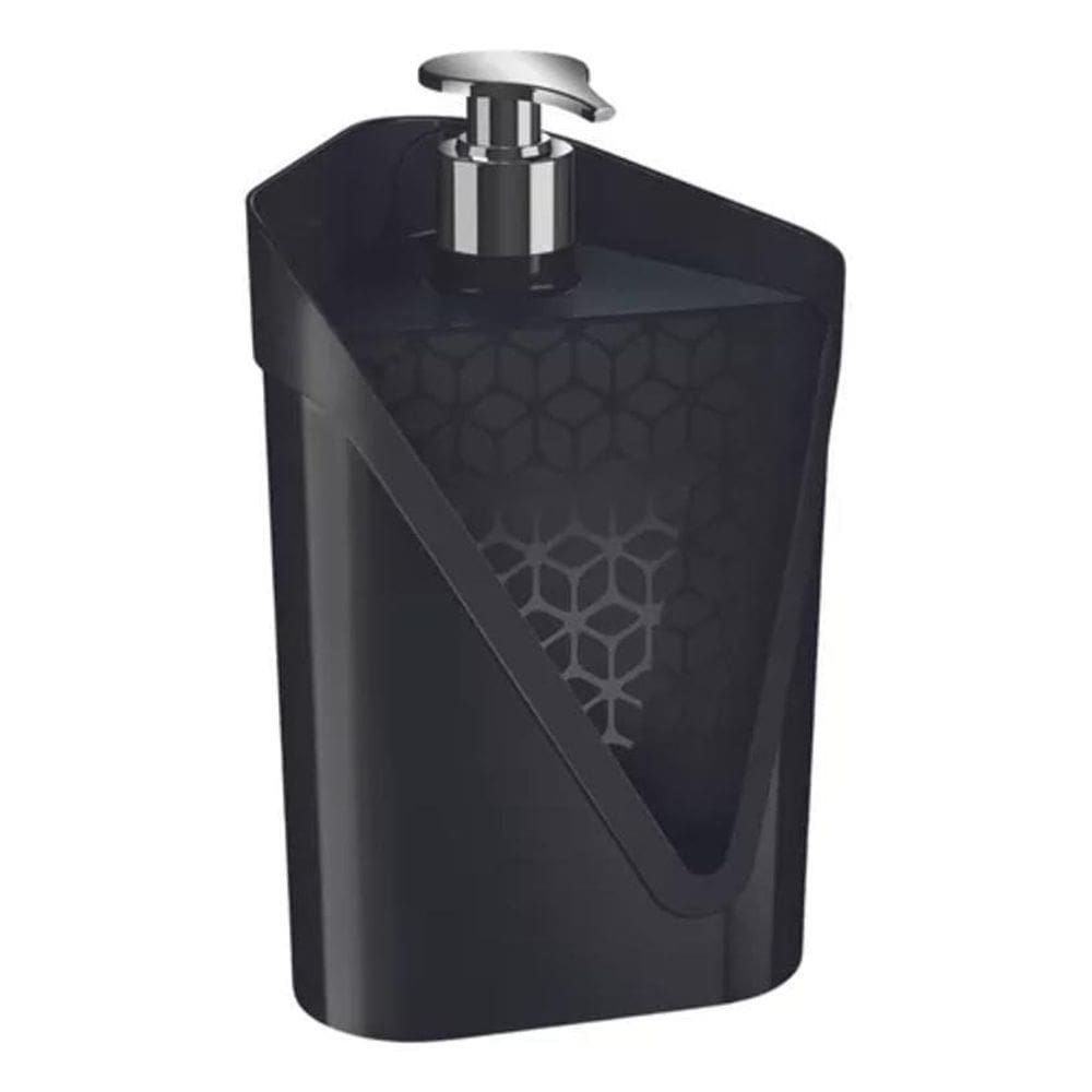 Dispenser Detergente Click 500Ml Preto Uz