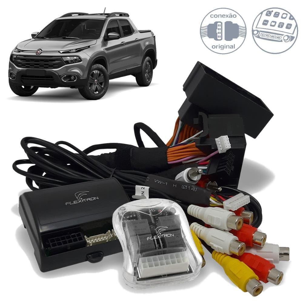 Módulo Desbloqueio de Video Fiat Toro 2020 Flexitron