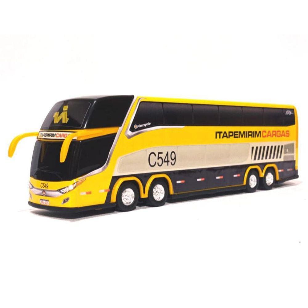 Brinquedo Miniatura Ônibus Viação Itapemirim Cargas 30Cm
