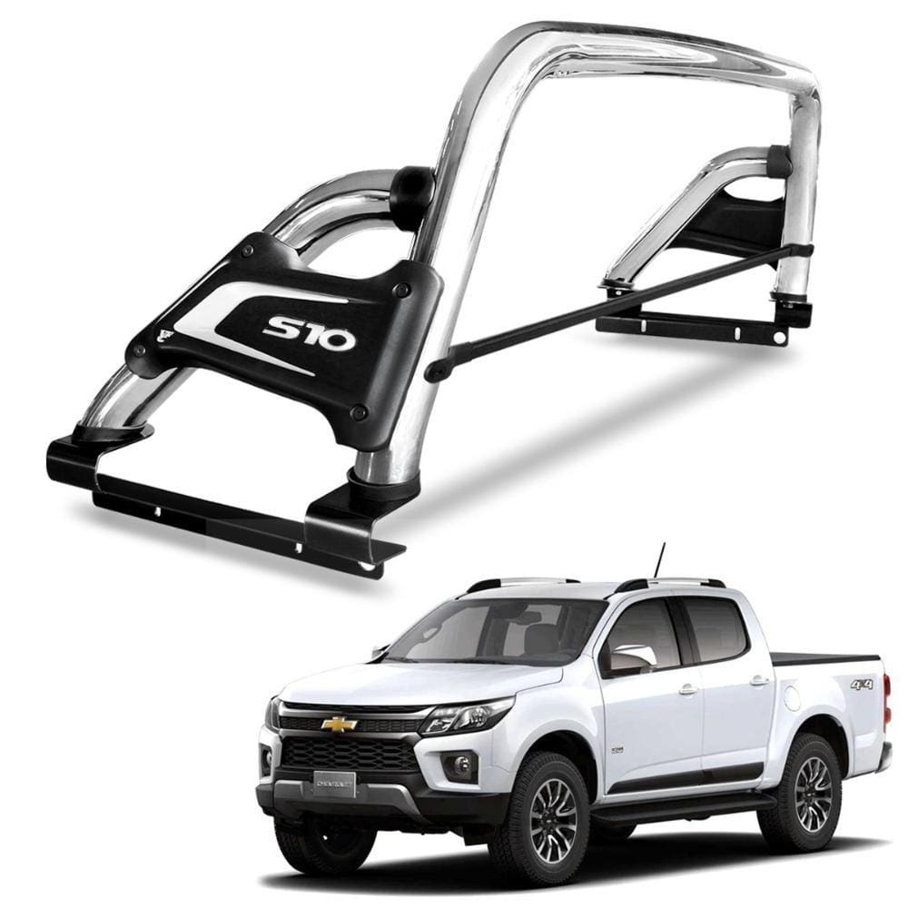 Santo Antonio S10 2012 a 2021 Premium Cromado Com Barra