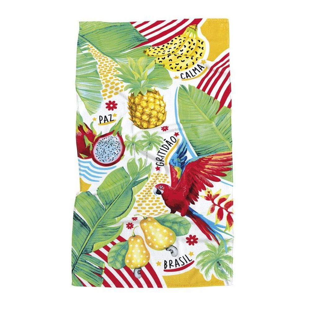Toalha De Praia Dohler - Brasilidade 100% Algodão