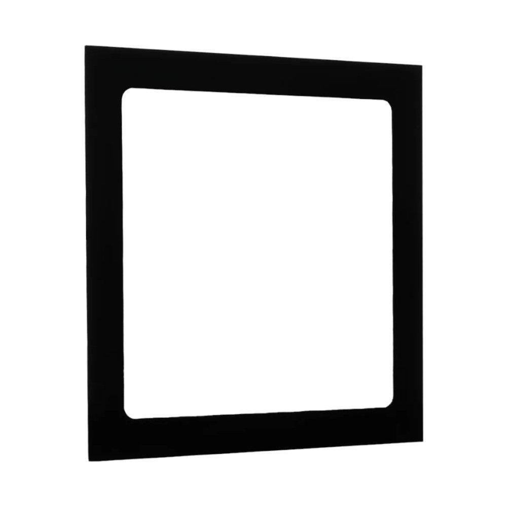 Luminária Plafon 18W Led Quadrado Embutir 3000K Preto
