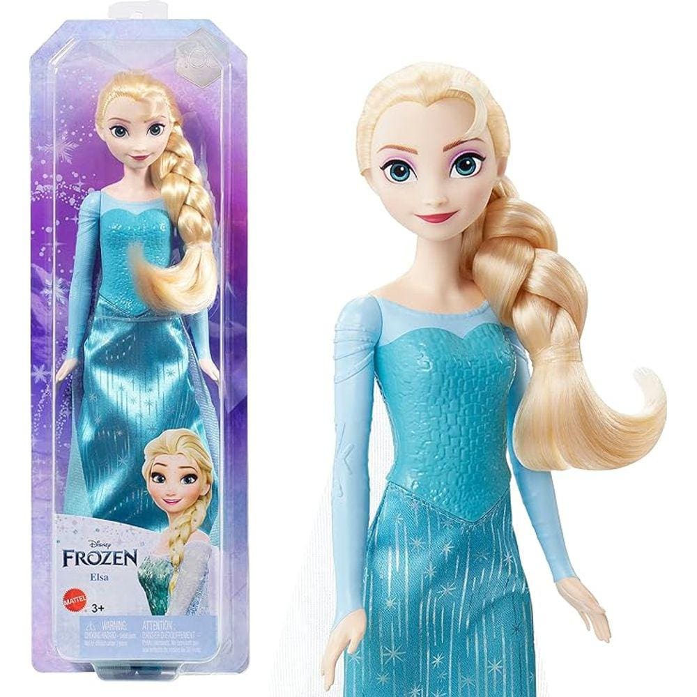 Boneca Princesa - Elsa Frozen Cintilante - Disney MATTEL
