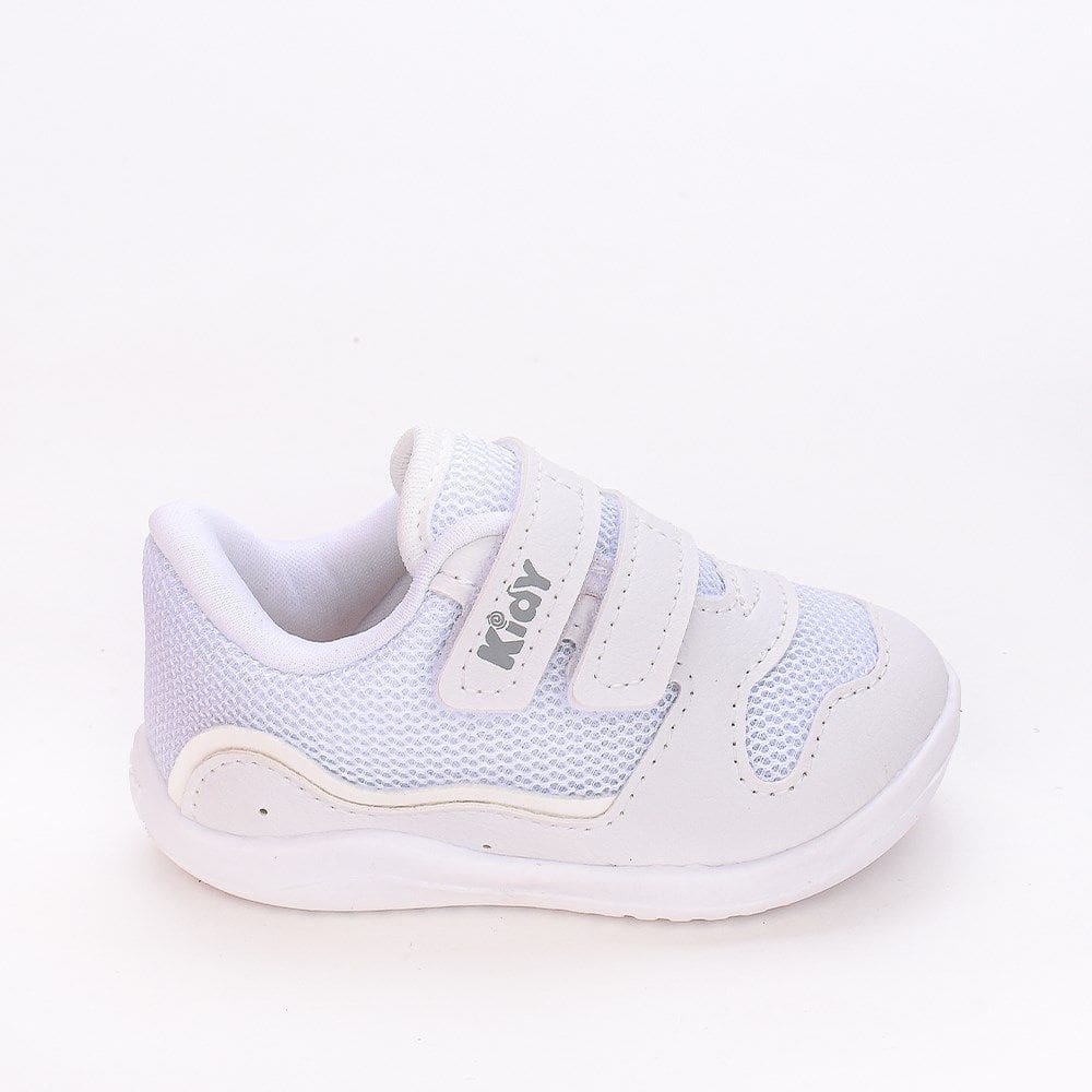 Tênis Infantil Masculino Kidy Colors Branco