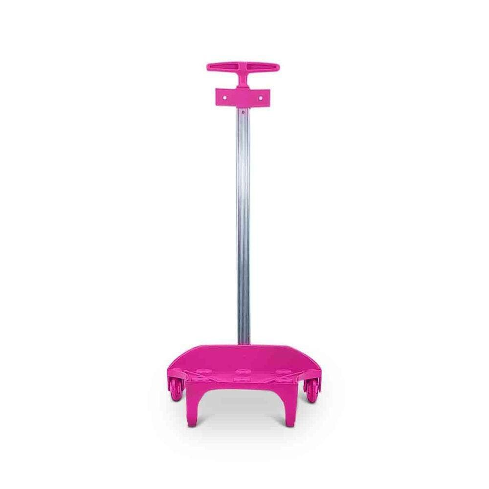 Suporte Carrinho Avulso Mochila Mala 1 T Haste Aluminio 45Cm