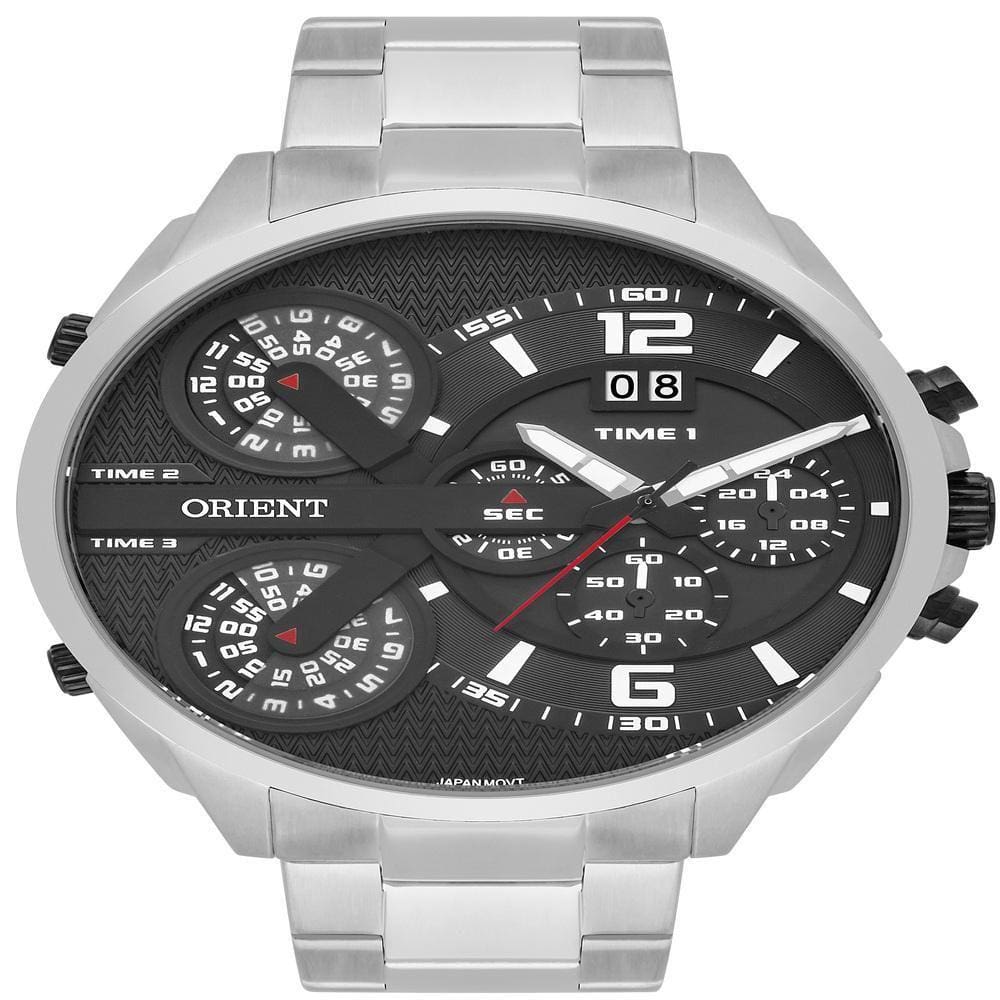 Relógio Orient Masculino Sport Prateado Mbsst006 P2Sx