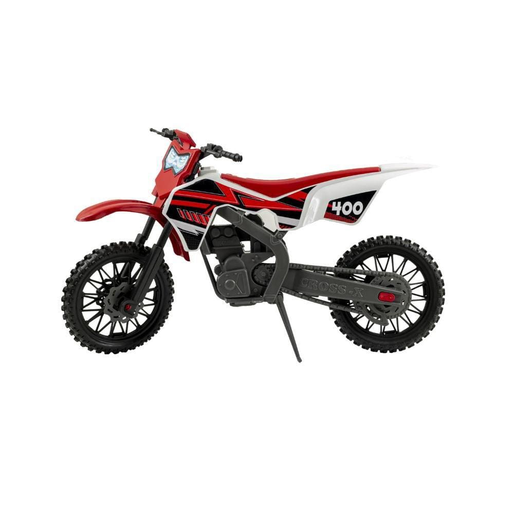 Moto de Brinquedo Trilha Cross Vermelha - Kendy
